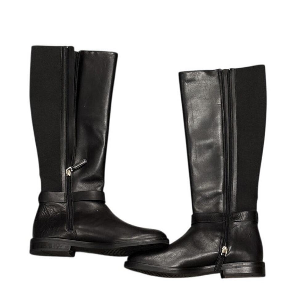 Cole Haan Black Leather Knee High Riding Boot 7.5